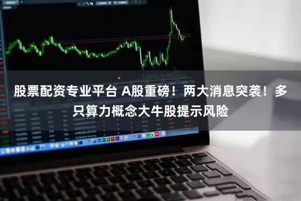 股票配资专业平台 A股重磅！两大消息突袭！多只算力概念大牛股提示风险